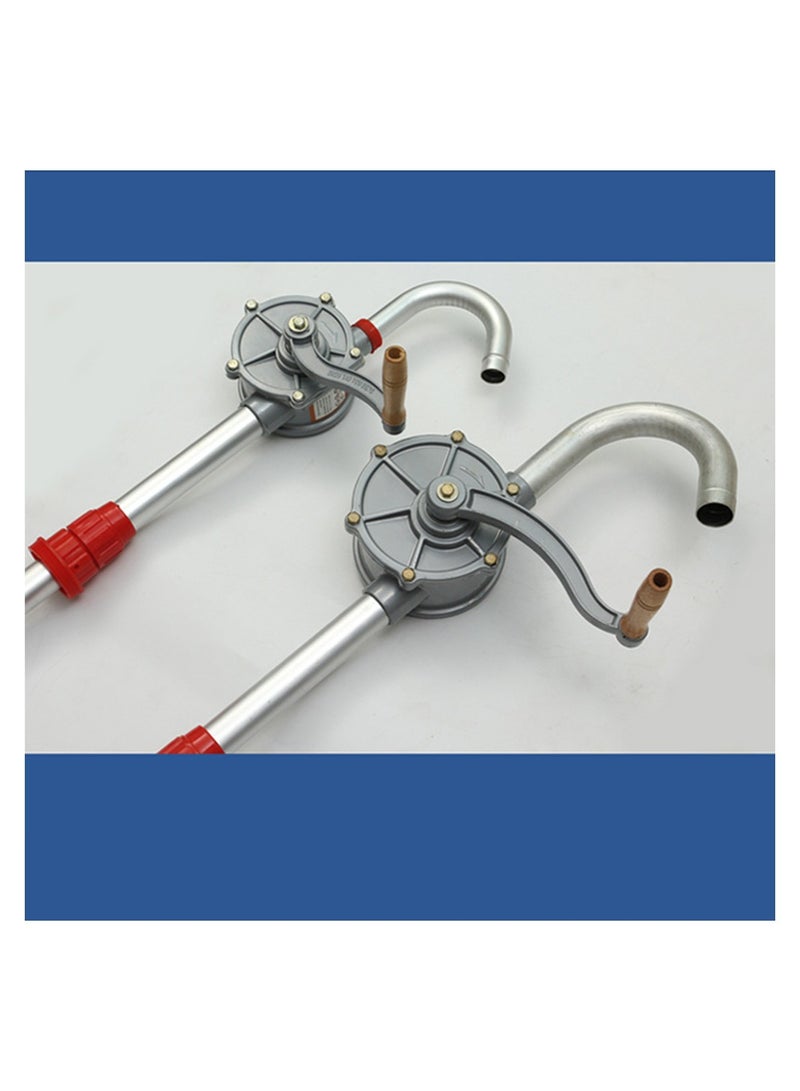 Aluminum Alloy Manual Oil Pump, Ultra-thin Portable Hand Fluid Transfer Control Pump - Image 2